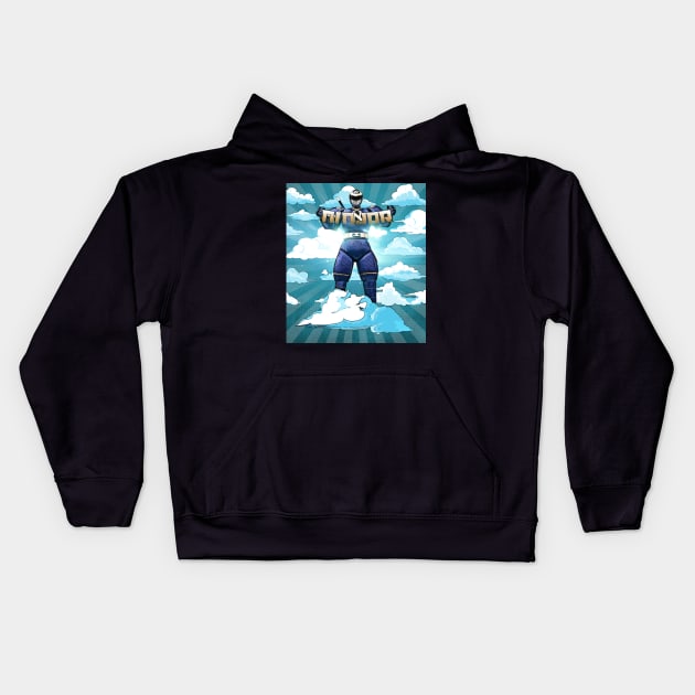 Ninjor Kids Hoodie by creativespero